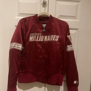 Vancouver Millionaires Women's Red Jacket